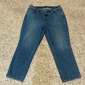 Talbots Women’s 14W Modern Ankle Jean Curvy Jeans